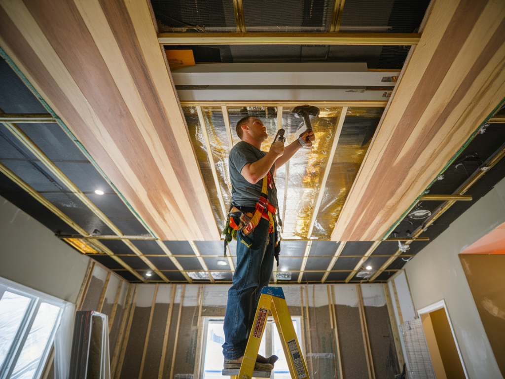 Wie sie eine schallentkoppelung zwischen holzbalkendecke und neuer trockenbaudecke richtig planen