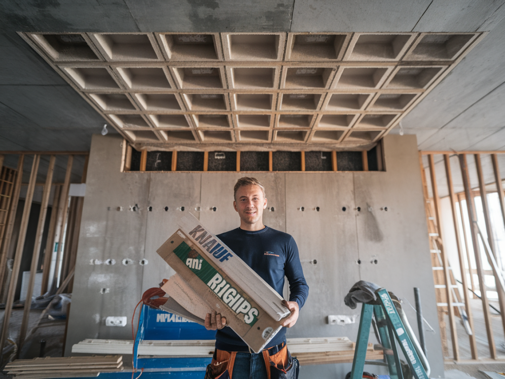 Wie wir mit Knauf und Rigips schwierige Deckenkonstruktionen problemlos lösen