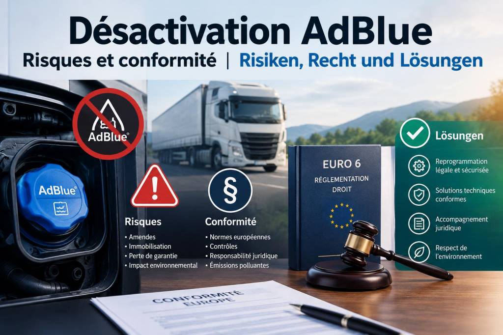Désactivation adblue risques et conformité: risiken, recht und lösungen
