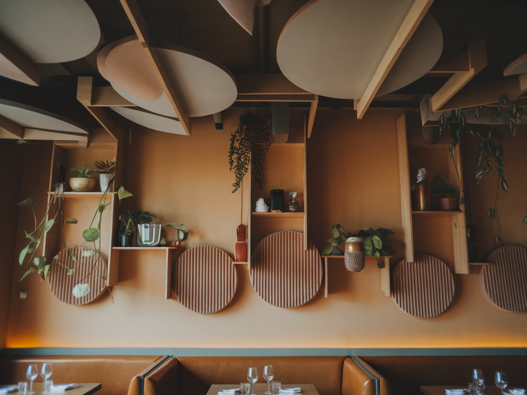 Akustiklösungen für Restaurants: wie man Lautstärke und Atmosphäre ausbalanciert
