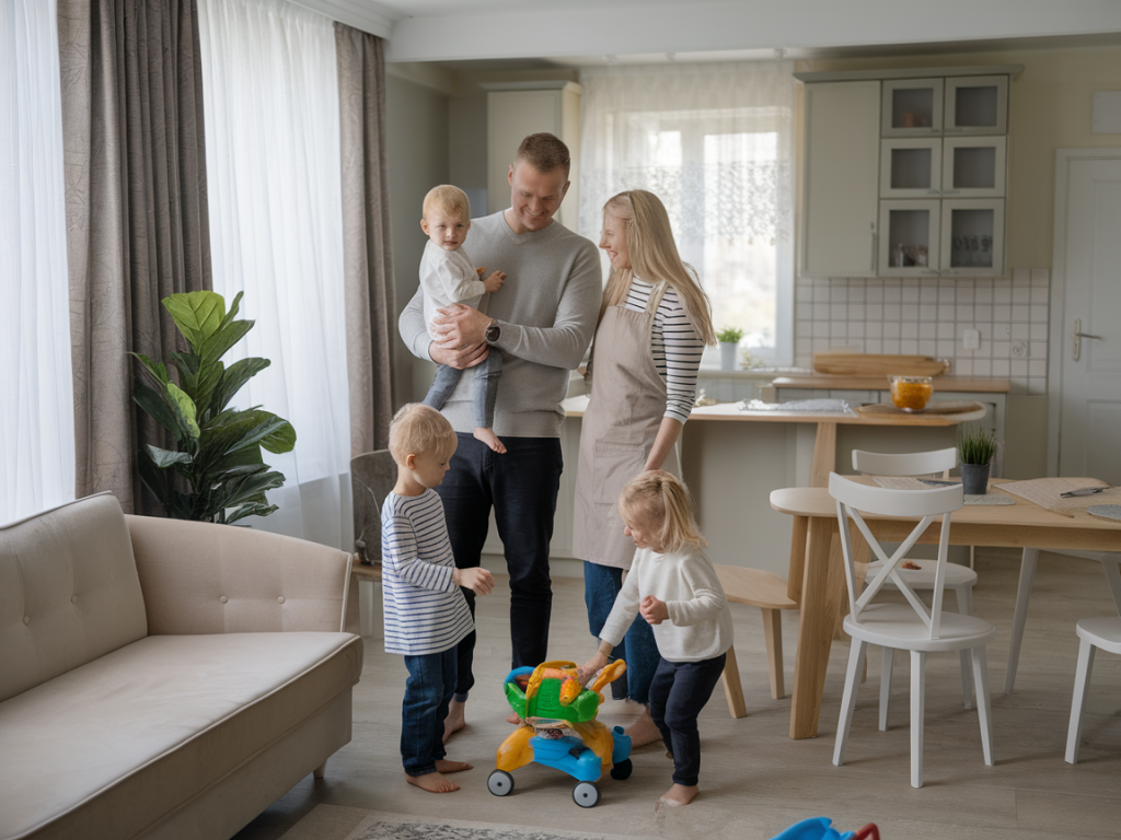 Renovierung in Etappen: ein Zeitplan, der Baustress für Familien minimiert